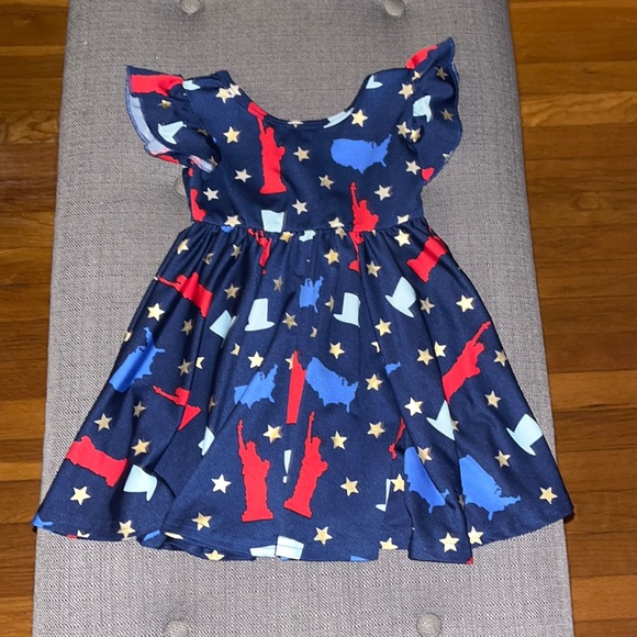 Dot Dot Smile Other - Dot Dot Smile Americana dress size 12-24 months